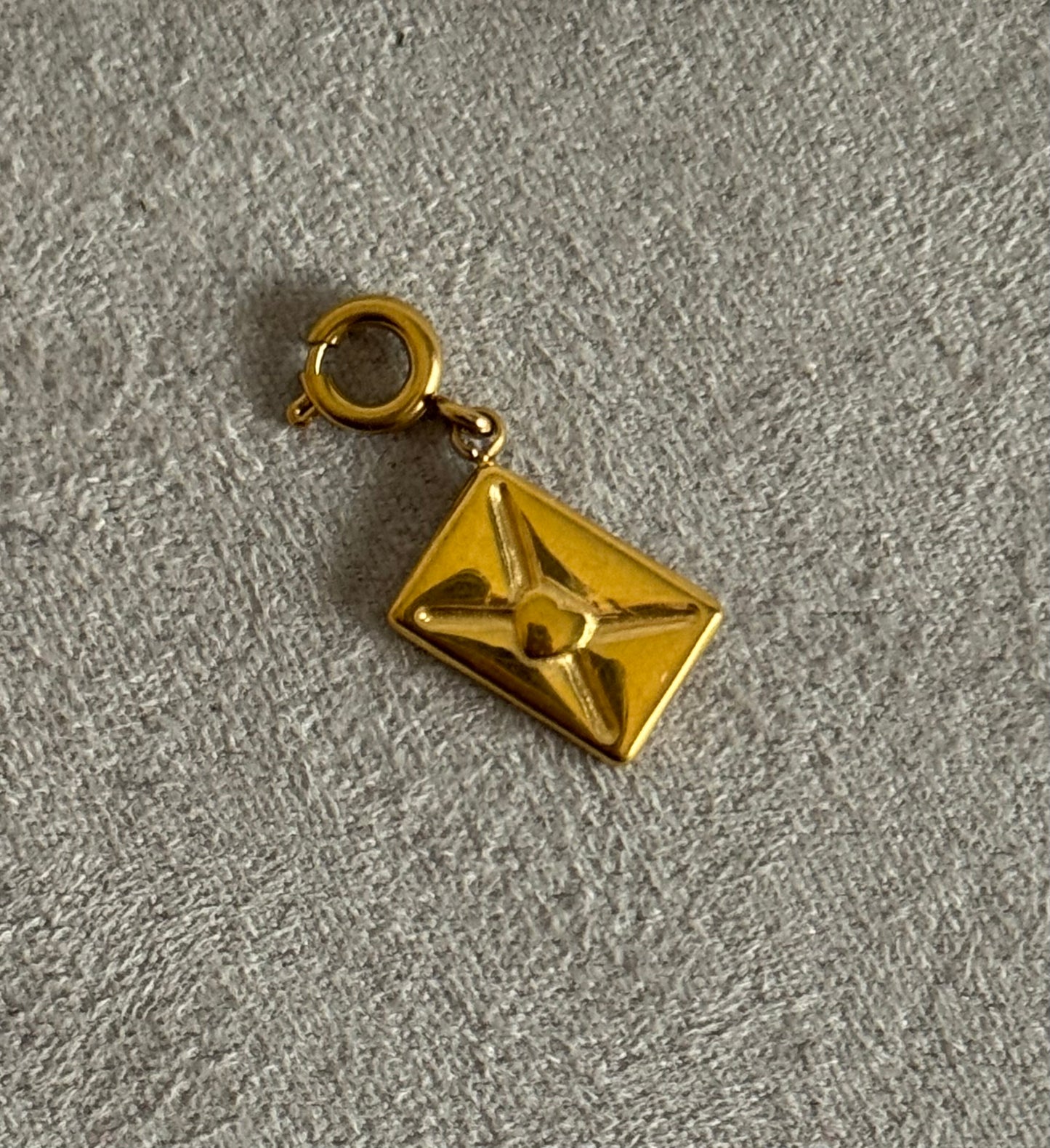 Love Letter Clip On Charm (Tarnish Free)