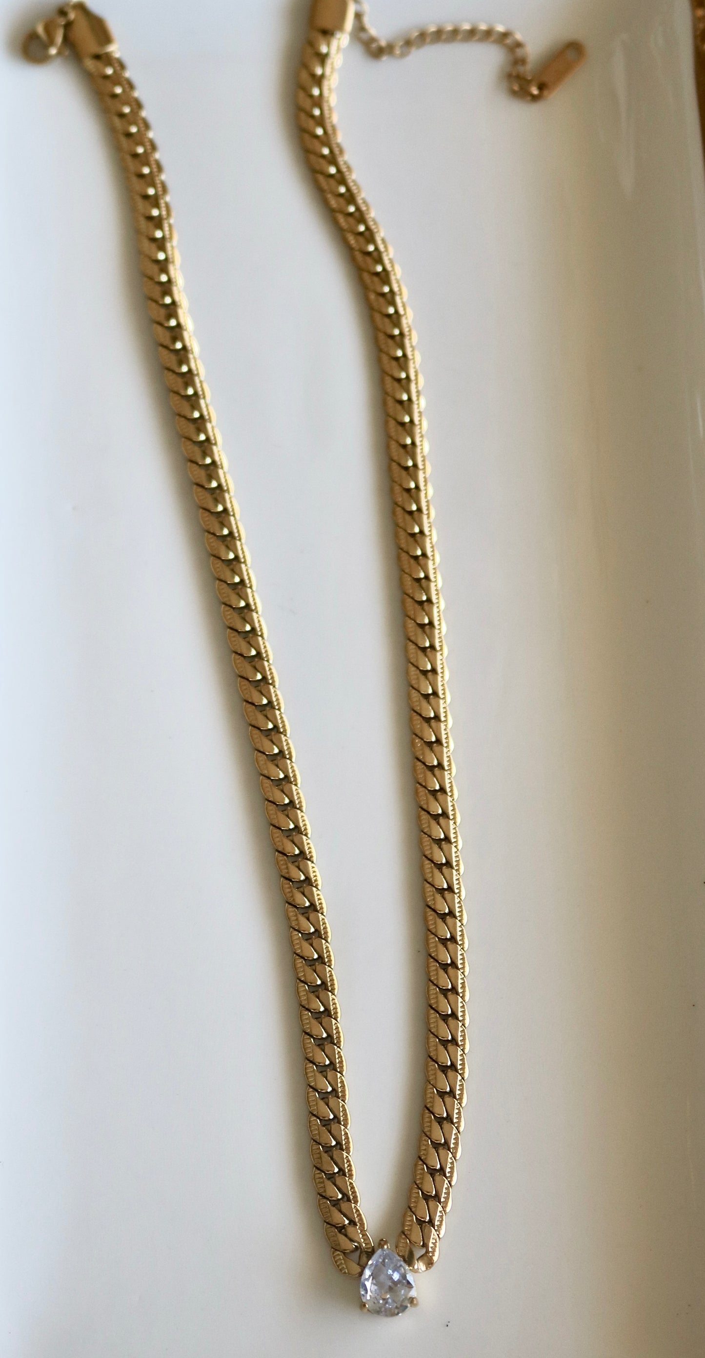 Aliza Statement Necklace (Tarnish Free)