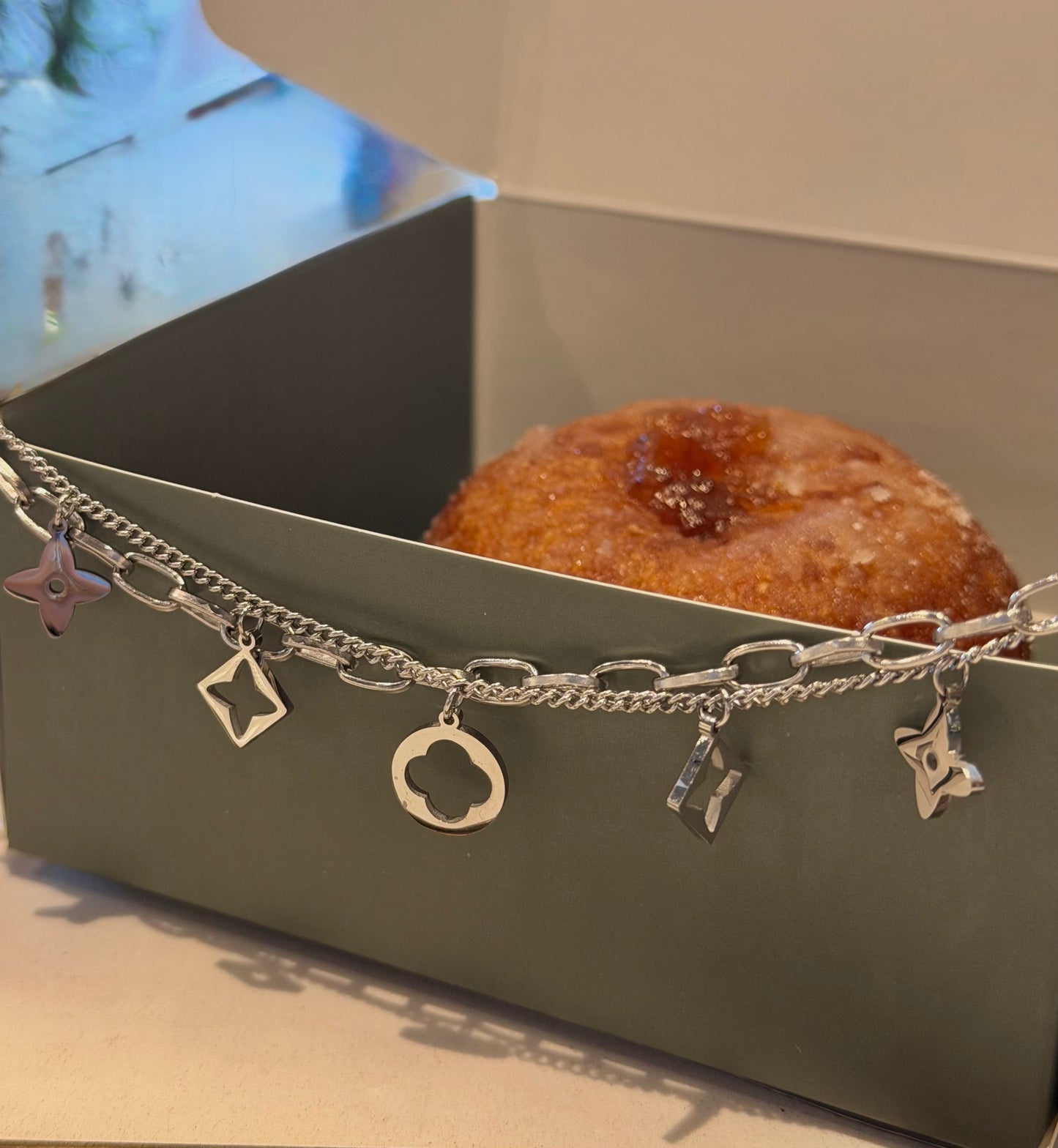 LV Charm Bracelet 2.0 (Tarnish Free)