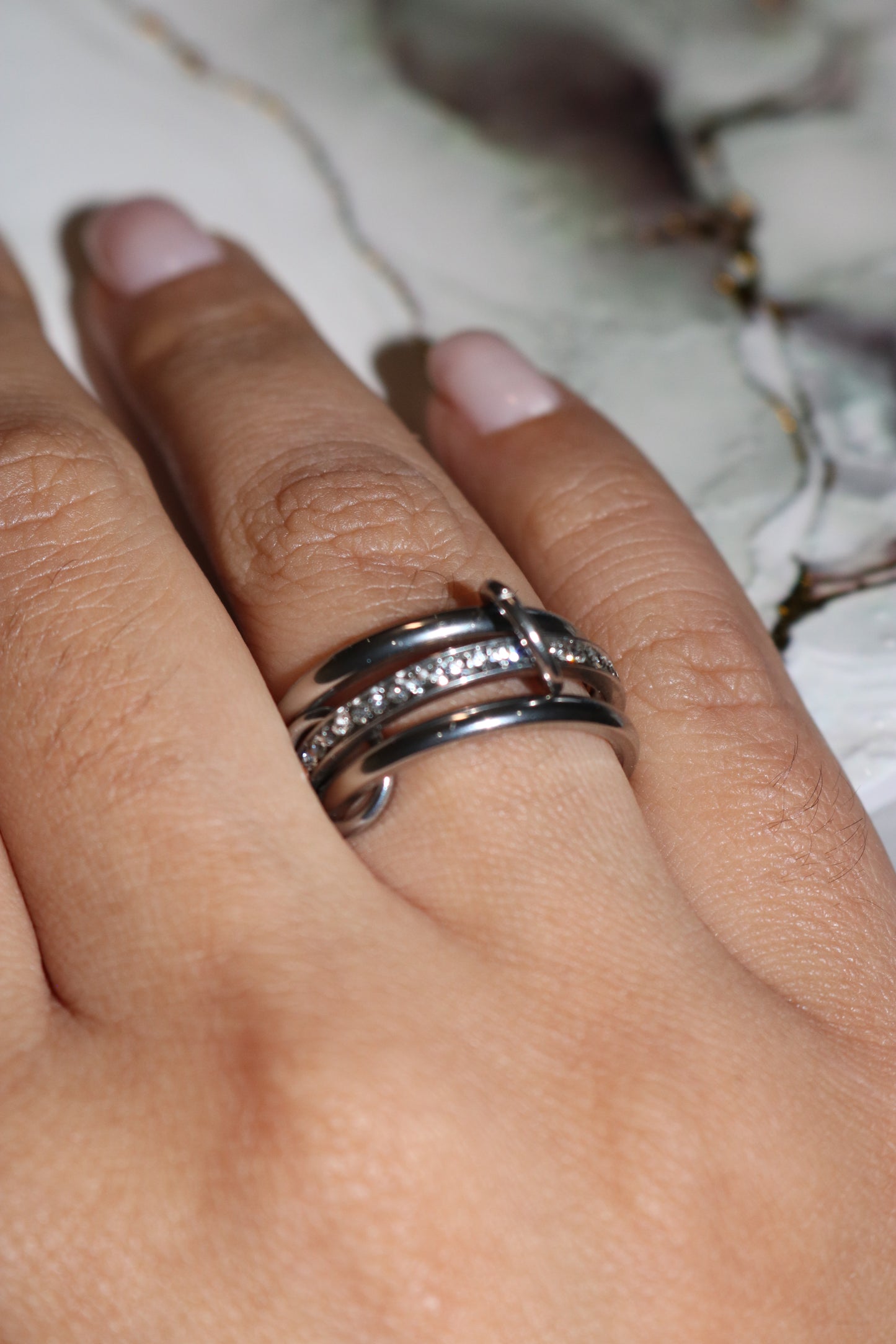 Alara Ring (Silver, Tarnish Free)