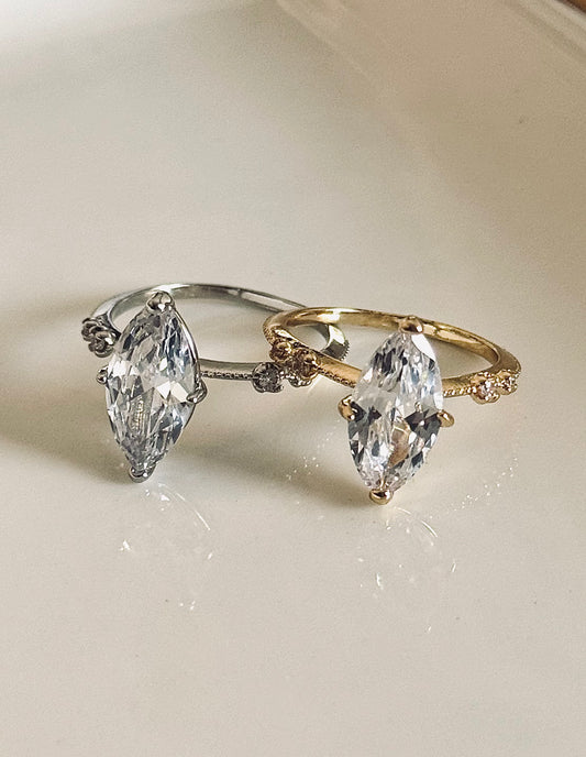 Marquis Ring (Sterling Silver)