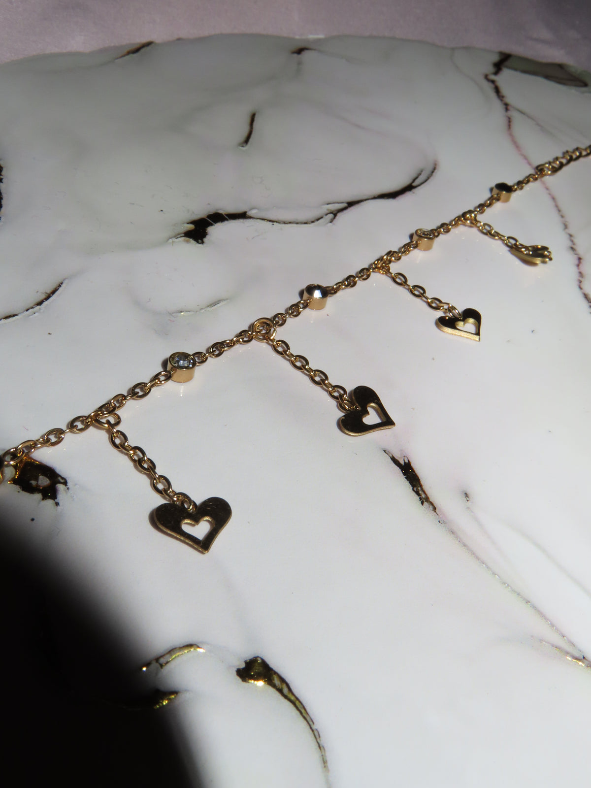 Heart Bracelet (Tarnish Free)